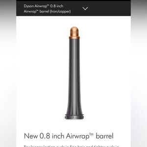 ISO….NOT SELLING ‼️ DYSON AIRWRAP 0.8 in AIRWRAP BARREL